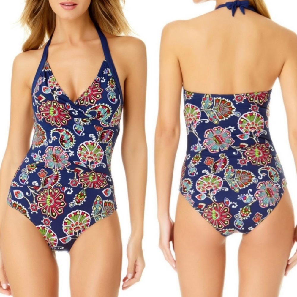 Liz Claiborne One Piece Swimsuit 10